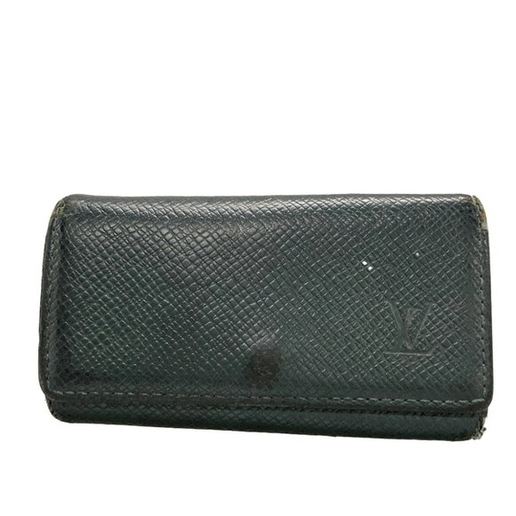 Auth LOUIS VUITTON Multicles 4 Episea Taiga Key Case - Picture 1 of 13
